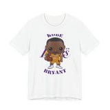 Kobe Bryant L.A Lakers (Yellow Jersey), Soft Cotton Bella and Canvas Short Sleeve Tee shirt