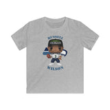 Russell Wilson Seattle Seahawks, Kids Gildan Softstyle Tee Shirt