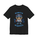 Marcus Mariota Tennessee Titans, Soft Cotton Bella and Canvas Short Sleeve Tee shirt