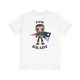 Tom Brady New England Patriots (Large), Soft Cotton Bella and Canvas Short Sleeve Tee shirt