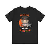 Baker Mayfield Cleveland Browns, Soft Cotton Bella and Canvas Short Sleeve Tee shirt