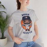 Jose Altuve Houston Astros , Soft Cotton Bella and Canvas Short Sleeve Tee shirt