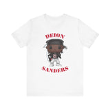 Deion Sanders Atlanta Falcons, Soft Cotton Bella and Canvas Short Sleeve Tee shirt