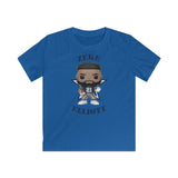 Zeke Elliott Dallas Cowboys (Blue), Kids Gildan Softstyle Tee Shirt
