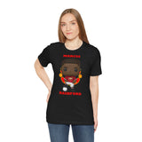 Marcus Rashford Manchester United, Soft Cotton Bella and Canvas Short Sleeve Tee shirt