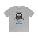 Melvin Gordon L.A Chargers, Kids Gildan Softstyle Tee Shirt