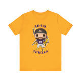 Adam Thielen Minnesota Vikings, Soft Cotton Bella and Canvas Short Sleeve Tee shirt