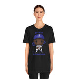 Jackie Robinson L.A/Brooklyn Dodgers, Soft Cotton Bella and Canvas Short Sleeve Tee shirt