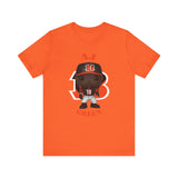 A.J Green Cincinnati Bengals, Soft Cotton Bella and Canvas Short Sleeve Tee shirt