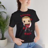 Taylor Hall New Jersey Devils, Soft Cotton Bella and Canvas Short Sleeve Tee shirt