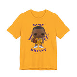 Kobe Bryant L.A Lakers (Yellow Jersey), Soft Cotton Bella and Canvas Short Sleeve Tee shirt