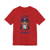 Aaron Judge New York Yankees, Soft Cotton Bella and Canvas Short Sleeve Tee shirt