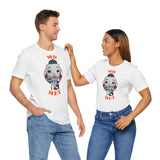 Mr Met New York Mets, Soft Cotton Bella and Canvas Short Sleeve Tee shirt