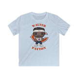 Walter Payton Chicago Bears (White), Kids Gildan Softstyle Tee Shirt