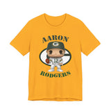 Aaron Rodgers Green Bay Packers, Soft Cotton Bella and Canvas Short Sleeve Tee shirt