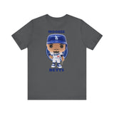 Mookie Betts L.A/Brooklyn Dodgers, Soft Cotton Bella and Canvas Short Sleeve Tee shirt