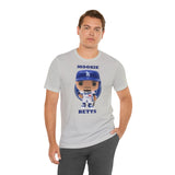 Mookie Betts L.A/Brooklyn Dodgers, Soft Cotton Bella and Canvas Short Sleeve Tee shirt