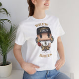 Drew Brees New Orleans Saints Superbowl, Soft Cotton Bella and Canvas Short Sleeve Tee shirt