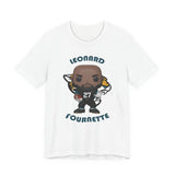 Leonard Fournette Jacksonville Jaguars, Soft Cotton Bella and Canvas Short Sleeve Tee shirt