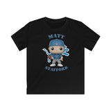 Matt Stafford Detroit Lions, Kids Gildan Softstyle Tee Shirt