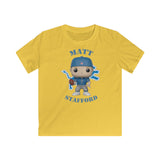 Matt Stafford Detroit Lions, Kids Gildan Softstyle Tee Shirt