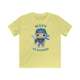 Matt Stafford Detroit Lions, Kids Gildan Softstyle Tee Shirt