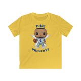 Dak Prescott Dallas Cowboys, Kids Gildan Softstyle Tee Shirt