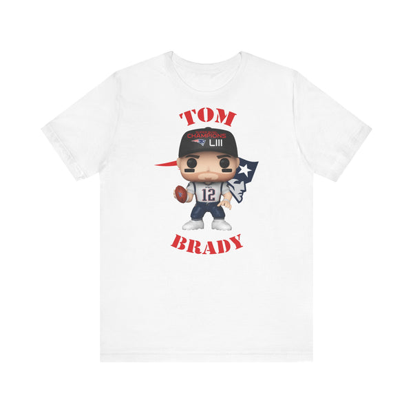 Tom Brady New England Patriots Superbowl, Soft Cotton Bella and Canvas Short Sleeve Tee shirt