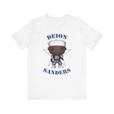 Deion Sanders Dallas Cowboys Throwback, Soft Cotton Bella and Canvas Short Sleeve Tee shirt