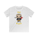TJ Watt Pittsburgh Steelers, Kids Gildan Softstyle Tee Shirt