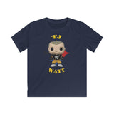 TJ Watt Pittsburgh Steelers, Kids Gildan Softstyle Tee Shirt