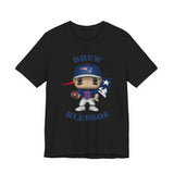 Drew Bledsoe New England Patriots, Soft Cotton Bella and Canvas Short Sleeve Tee shirt