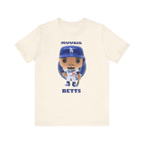 Mookie Betts L.A/Brooklyn Dodgers, Soft Cotton Bella and Canvas Short Sleeve Tee shirt