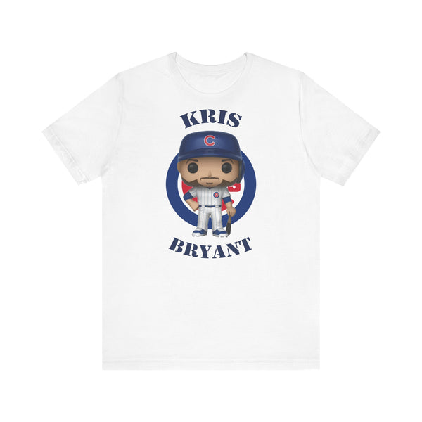 Kris Bryant Chicago Cubs, Soft Cotton Bella and Canvas Short Sleeve Tee shirt