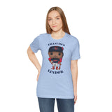 Francisco Lindor Cleveland Indians, Soft Cotton Bella and Canvas Short Sleeve Tee shirt