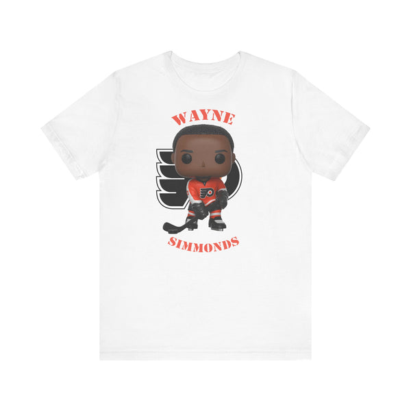 Wayne Simmonds Philadelphia Flyers, Soft Cotton Bella and Canvas Short Sleeve Tee shirt
