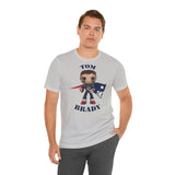 Tom Brady New England Patriots (Large), Soft Cotton Bella and Canvas Short Sleeve Tee shirt