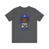 Jackie Robinson L.A/Brooklyn Dodgers, Soft Cotton Bella and Canvas Short Sleeve Tee shirt
