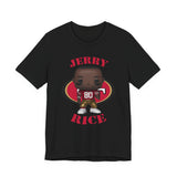 Jerry Rice San Francisco 49ers, Soft Cotton Bella and Canvas Short Sleeve Tee shirt