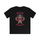 Richard Sherman San Francisco 49ers, Kids Gildan Softstyle Tee Shirt