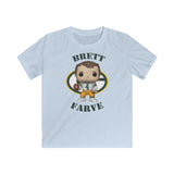 Brett Farve Green Bay Packers, Kids Gildan Softstyle Tee Shirt