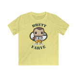 Brett Farve Green Bay Packers, Kids Gildan Softstyle Tee Shirt