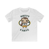 Brett Farve Green Bay Packers, Kids Gildan Softstyle Tee Shirt