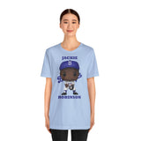 Jackie Robinson L.A/Brooklyn Dodgers, Soft Cotton Bella and Canvas Short Sleeve Tee shirt