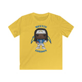 Melvin Gordon L.A Chargers, Kids Gildan Softstyle Tee Shirt