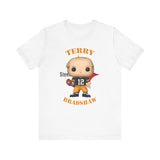 Terry Bradshaw Pittsburgh Steelers (Black), Soft Cotton Bella and Canvas Short Sleeve Tee shirt