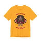 Richard Sherman San Francisco 49ers, Soft Cotton Bella and Canvas Short Sleeve Tee shirt
