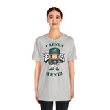 Carson Wentz Philadelphia Eagles (Green Jersey), Soft Cotton Bella and Canvas Short Sleeve Tee shirt