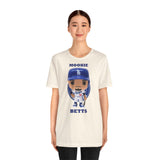 Mookie Betts L.A/Brooklyn Dodgers, Soft Cotton Bella and Canvas Short Sleeve Tee shirt