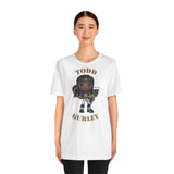 Todd Gurley L.A Rams (Large), Soft Cotton Bella and Canvas Short Sleeve Tee shirt